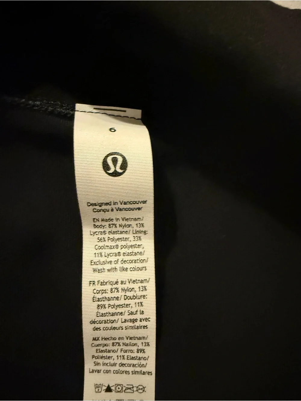 NEW Lululemon Define Jacket Black size 6